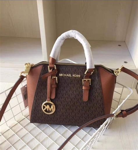 ciara md crossbody michael kors sangria brown|Ciara Medium Signature Logo Messenger Bag .